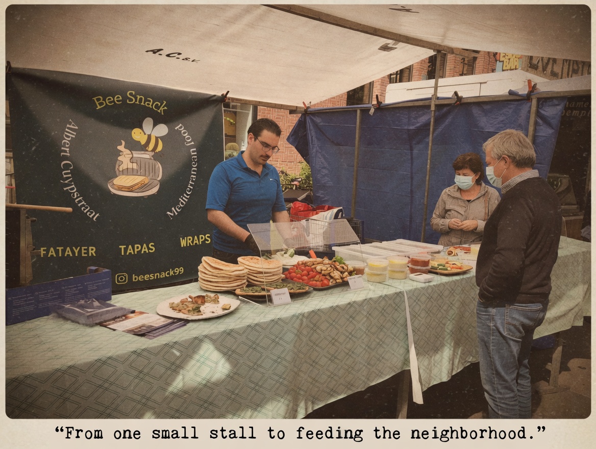 The Market Stall Beginnings